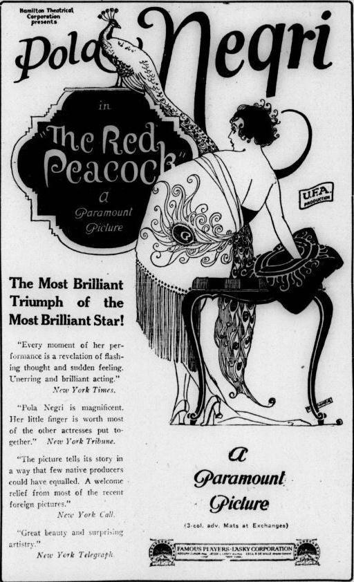 The Red Peacock(1921) 1
